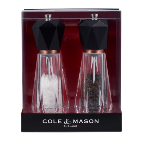 Cole&Mason - Sada mlýnků na sůl a pepř SOMERTON 2 ks 18 cm
