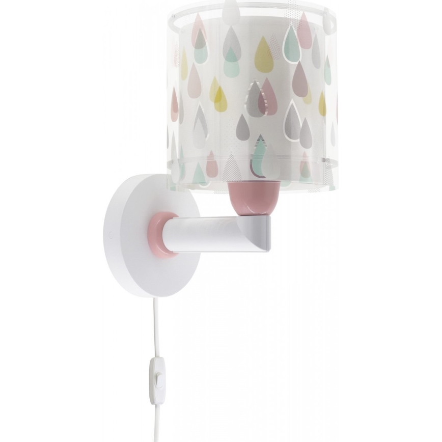 Dalber 41439 - Dětské nástěnné svítidlo COLOR RAIN 1xE27/60W/230V