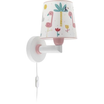 Dalber 82469 - Dětské nástěnné svítidlo FLAMINGO 1xE27/15W/230V