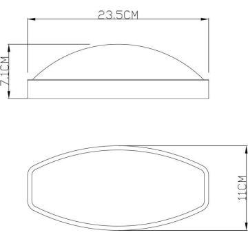 Deko-Light 731092 - LED Venkovní nástěnné svítidlo ERIDANI LED/13W/230V IP44 antracit