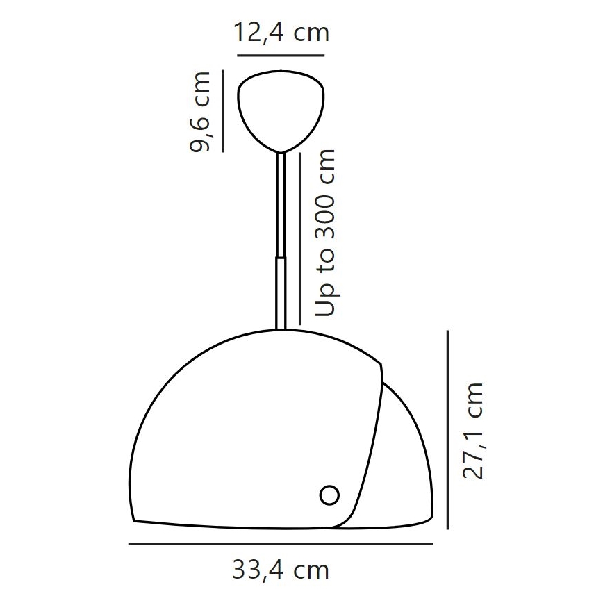 DFTP by Nordlux - Lustr na lanku s nastavitelným stínítkem ALIGN 1xE27/15W/230V bílá