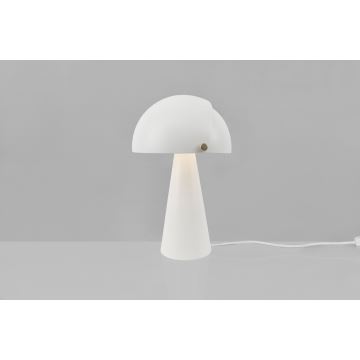 DFTP by Nordlux - Stolní lampa s nastavitelným stínítkem ALIGN 1xE27/25W/230V bílá