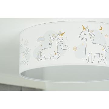 Duolla - LED Dětské stropní svítidlo CORTINA LED/26W/230V pr. 40 cm 4000K