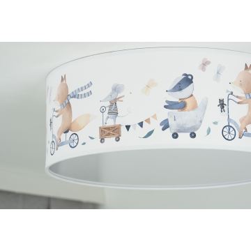 Duolla - LED Dětské stropní svítidlo CORTINA LED/26W/230V pr. 40 cm 4000K