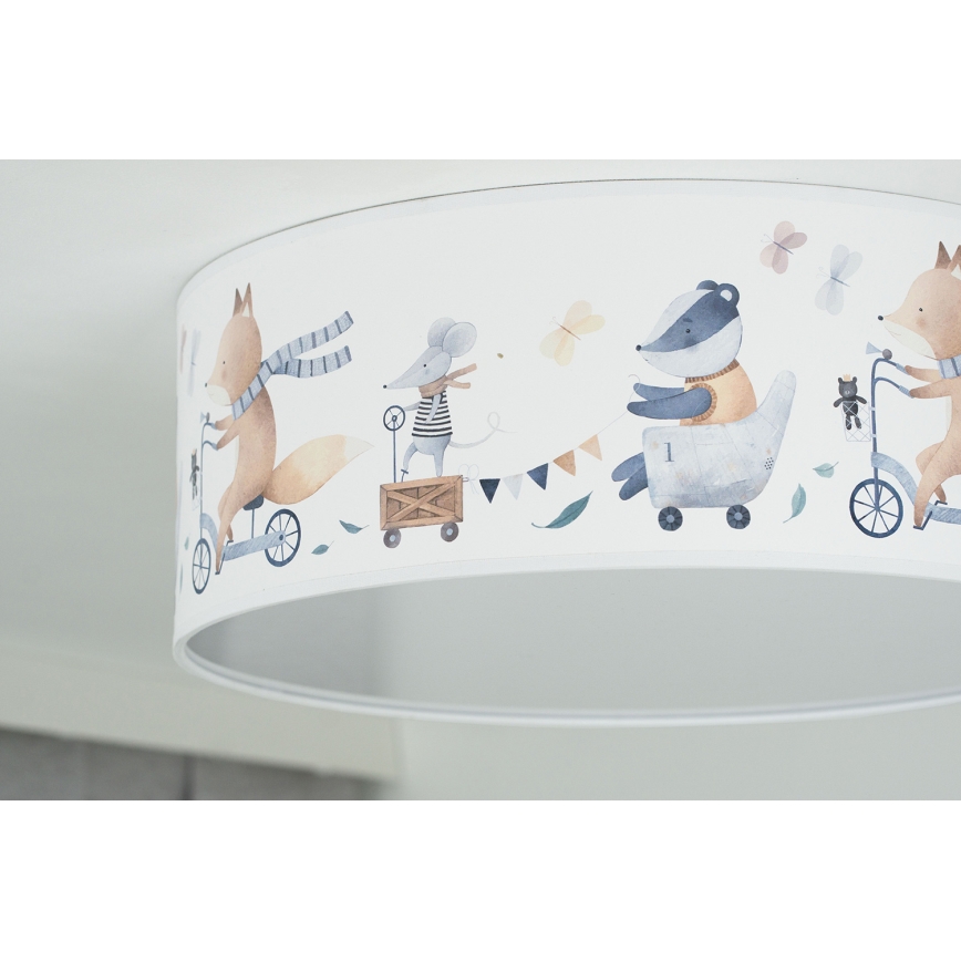 Duolla - LED Dětské stropní svítidlo CORTINA LED/26W/230V pr. 40 cm 4000K