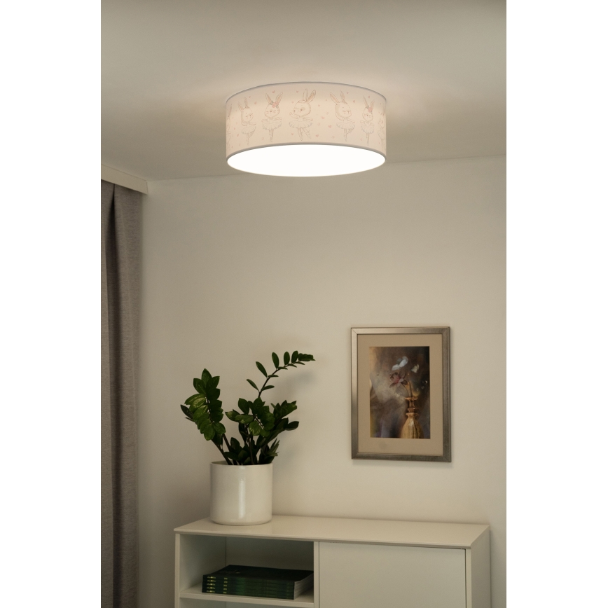 Duolla - LED Dětské stropní svítidlo CORTINA LED/26W/230V pr. 40 cm