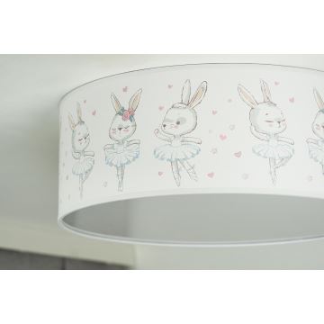 Duolla - LED Dětské stropní svítidlo CORTINA LED/26W/230V pr. 40 cm