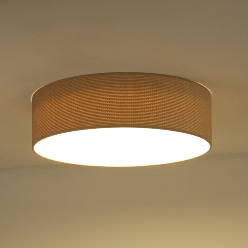 Duolla - LED Stropní svítidlo CORTINA LED/26W/230V pr. 30 cm béžová