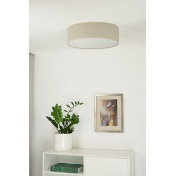 Duolla - LED Stropní svítidlo CORTINA LED/26W/230V pr. 30 cm béžová