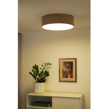 Duolla - LED Stropní svítidlo CORTINA LED/26W/230V pr. 30 cm hnědá