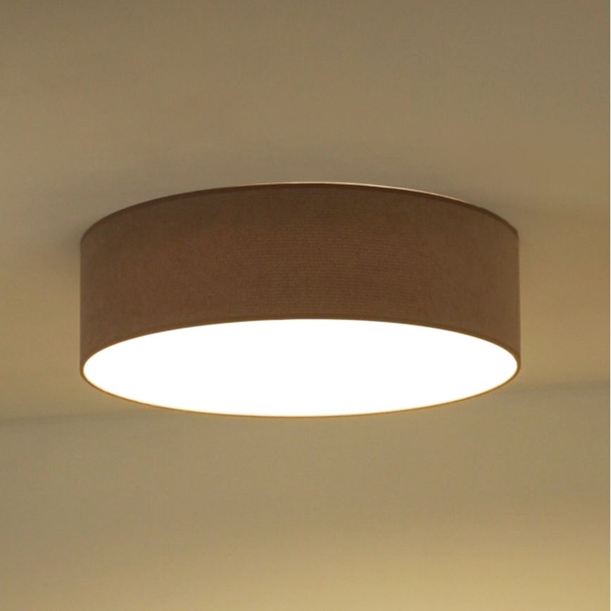 Duolla - LED Stropní svítidlo CORTINA LED/26W/230V pr. 30 cm hnědá