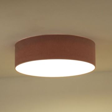 Duolla - LED Stropní svítidlo CORTINA LED/26W/230V pr. 30 cm růžová