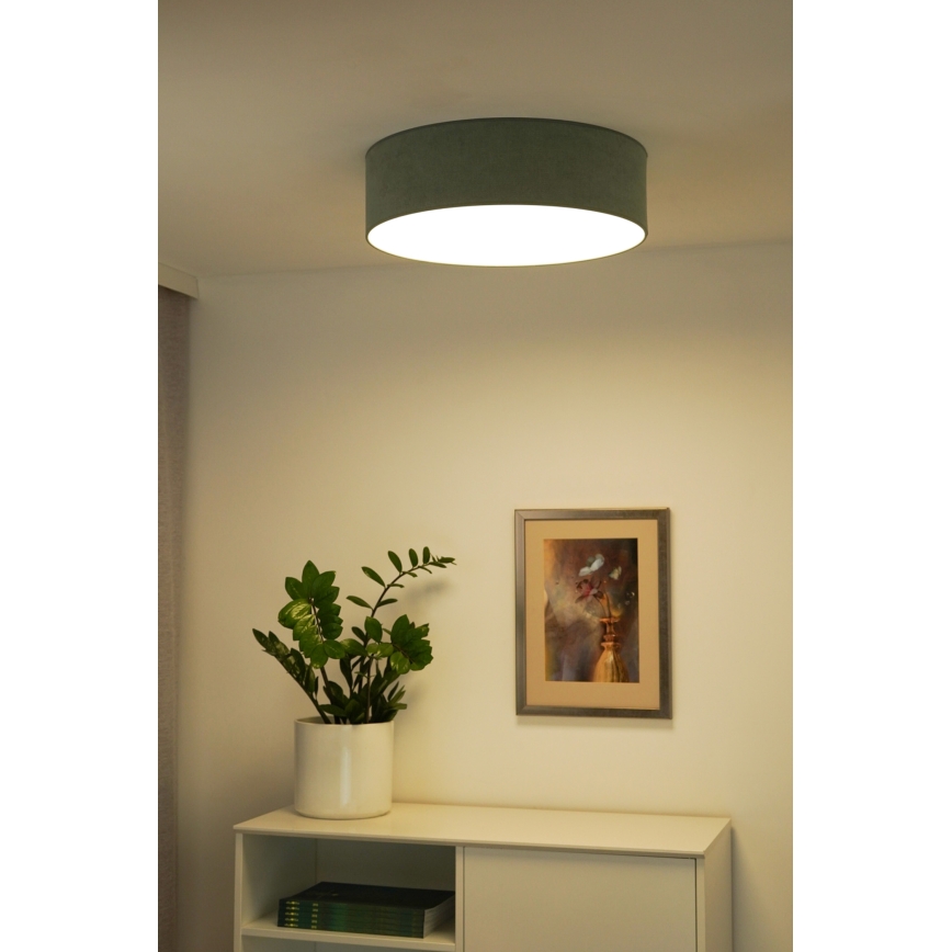 Duolla - LED Stropní svítidlo CORTINA LED/26W/230V pr. 30 cm tyrkysová