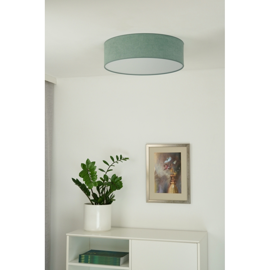 Duolla - LED Stropní svítidlo CORTINA LED/26W/230V pr. 30 cm tyrkysová