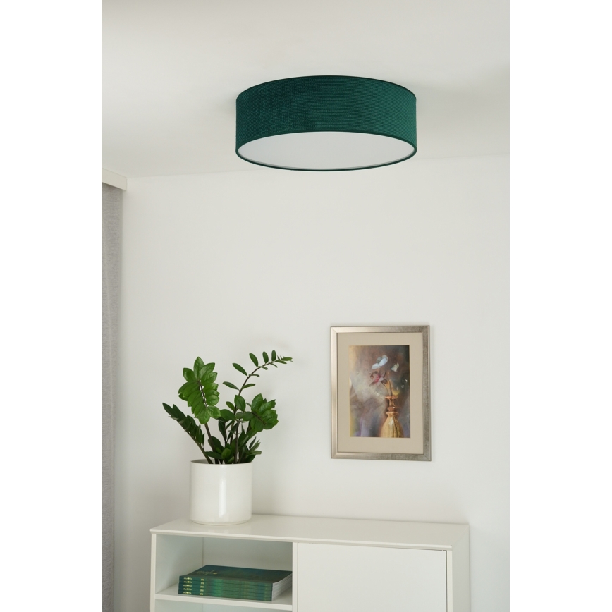 Duolla - LED Stropní svítidlo CORTINA LED/26W/230V pr. 30 cm zelená