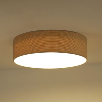 Duolla - LED Stropní svítidlo CORTINA LED/26W/230V pr. 45 cm béžová