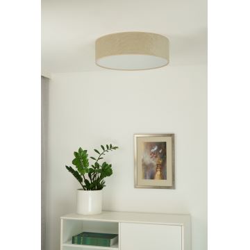 Duolla - LED Stropní svítidlo CORTINA LED/26W/230V pr. 45 cm béžová