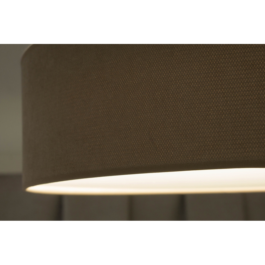 Duolla - LED Stropní svítidlo CORTINA LED/26W/230V pr. 45 cm hnědá