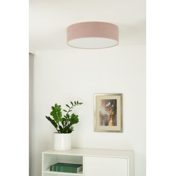 Duolla - LED Stropní svítidlo CORTINA LED/26W/230V pr. 45 cm růžová