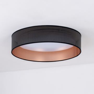 Duolla - LED Stropní svítidlo ROLLER LED/24W/230V černá/měděná