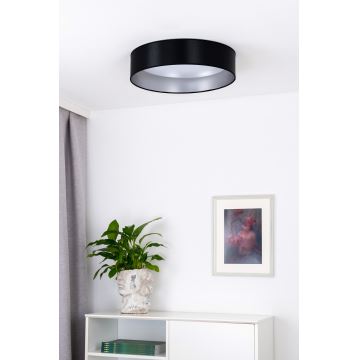 Duolla - LED Stropní svítidlo ROLLER LED/24W/230V černá/stříbrná