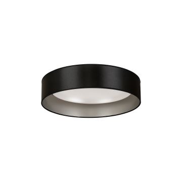 Duolla - LED Stropní svítidlo ROLLER LED/24W/230V černá/stříbrná