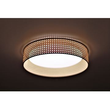 Duolla - LED Stropní svítidlo ROLLER LED/24W/230V ratan