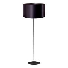 Duolla - Stojací lampa CANNES 1xE27/15W/230V 45 cm černá/stříbrná