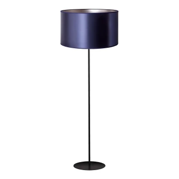 Duolla - Stojací lampa CANNES 1xE27/15W/230V 45 cm fialová/stříbrná/černá