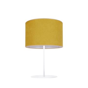 Duolla - Stolní lampa BRISTOL 1xE14/15W/230V žlutá/bílá