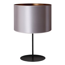 Duolla - Stolní lampa CANNES 1xE14/15W/230V 20 cm stříbrná/měděná/černá