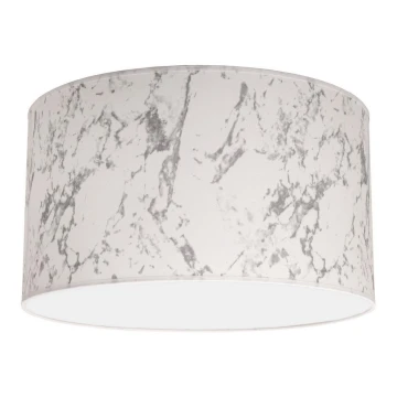 Duolla - Stropní svítidlo MARBLE 1xE27/40W/230V bílá/šedá