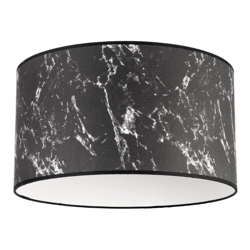 Duolla - Stropní svítidlo MARBLE 1xE27/40W/230V černá/bílá