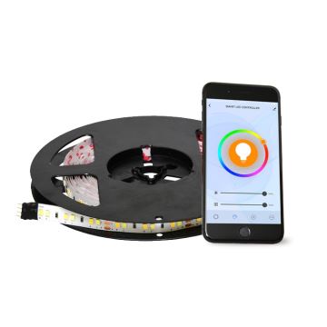 LED RGB Stmívatelný pásek 5 m Wi-Fi LED/48W/230V TUYA + dálkové ovládání