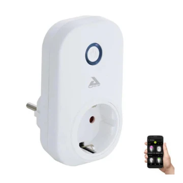 Eglo 33238 - Chytrá zásuvka Connect plug PLUS 2300W Wi-Fi