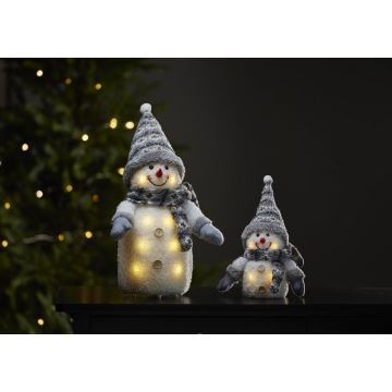 Eglo - LED Vánoční dekorace 8xLED/0,06W/3xAA šedá