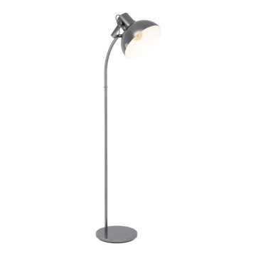 Eglo 43172 - Stojací lampa LUBENHAM 1xE27/28W/230V šedá