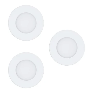 Eglo 78195 - SADA 3x LED Podhledové svítidlo FUEVA LED/2,7W/230V