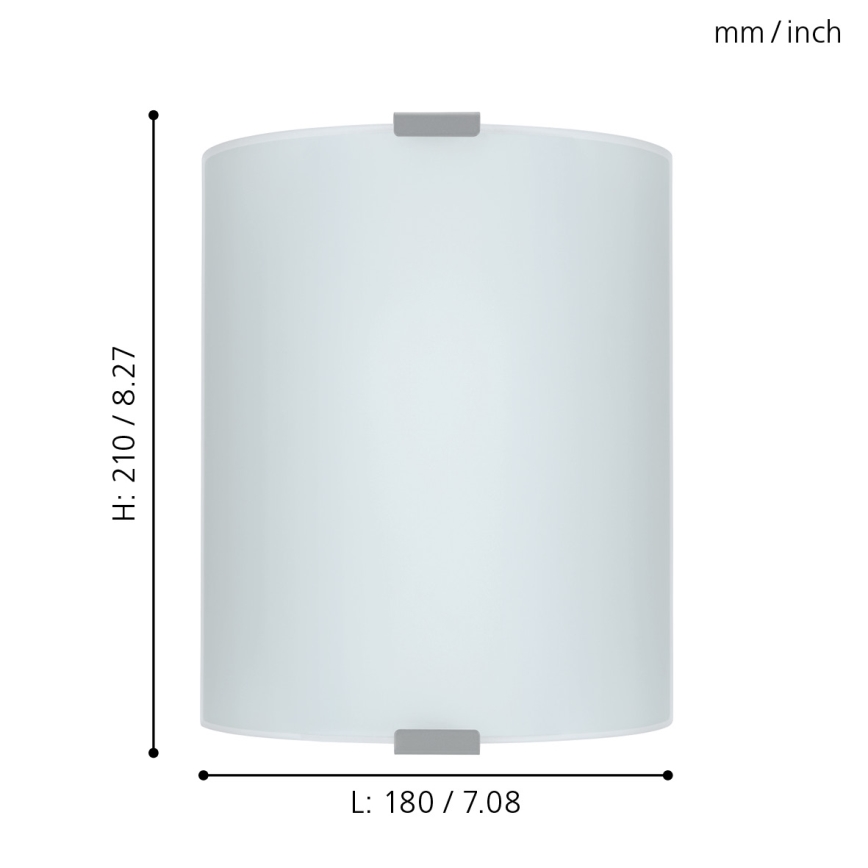 EGLO 84028 - Nástěnné stropní svítidlo GRAFIK 1xE27/60W