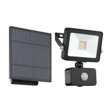 Eglo - LED Solární reflektor se senzorem 15xLED/0,03W/3,7V IP44