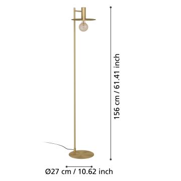 Eglo - Stojací lampa 1xE27/40W/230V