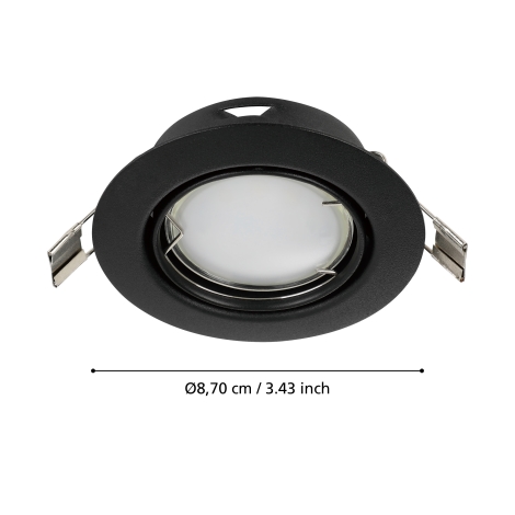 Eglo - SADA 3x LED Podhledové svítidlo PENETO 1xGU10/4,6W/230V