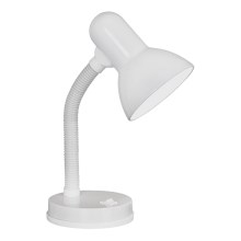 EGLO 9229 - Stolní lampa BASIC 1xE27/40W bílá