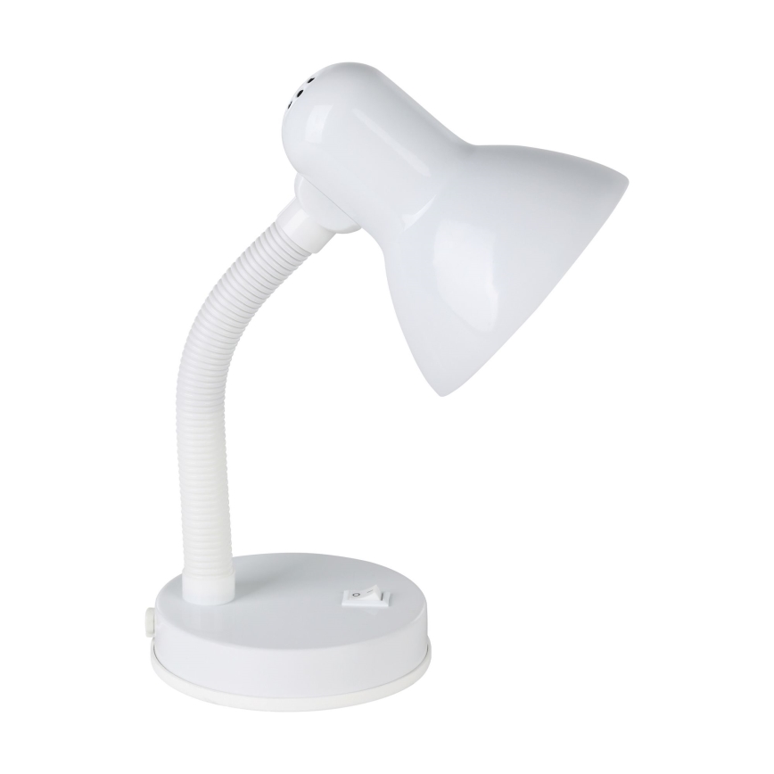 EGLO 9229 - Stolní lampa BASIC 1xE27/40W bílá