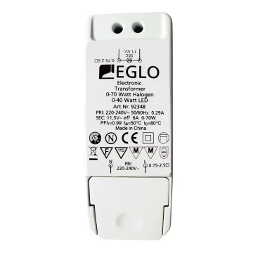 Eglo 92348 - Elektrický transformátor EINBAUSPOT 70W