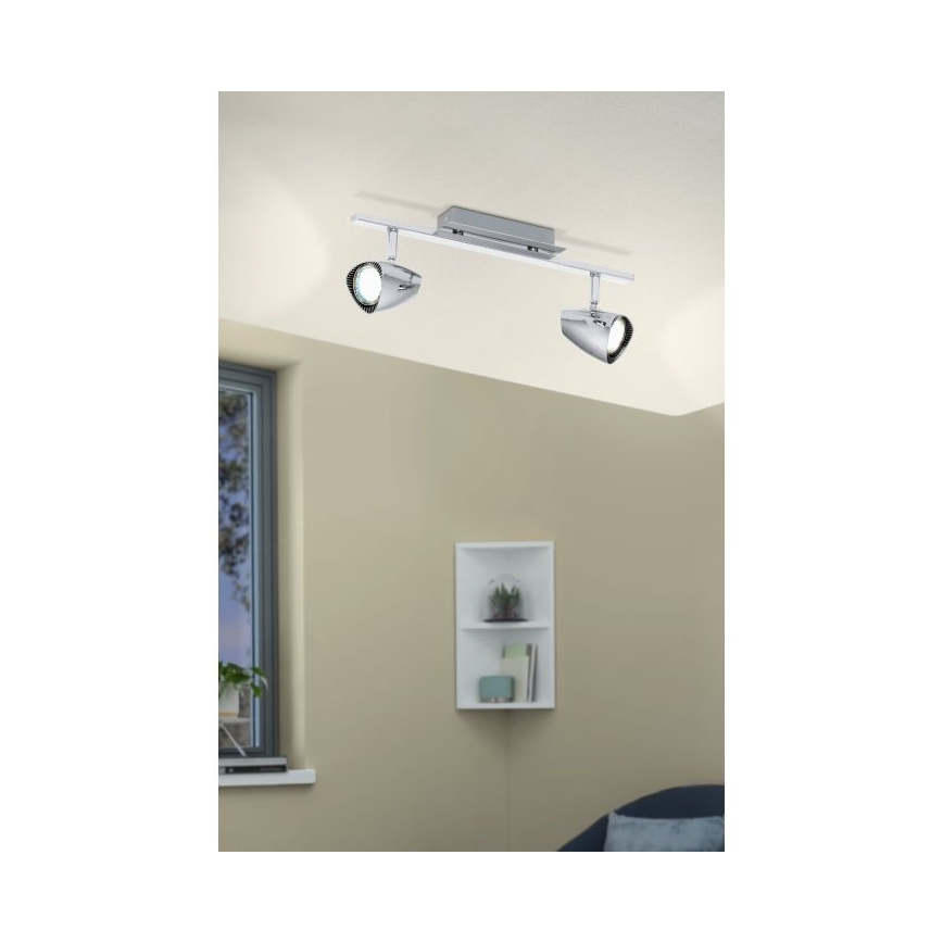 Eglo 93673 - LED bodové svítidlo CORBERA 2xGU10/3W/230V