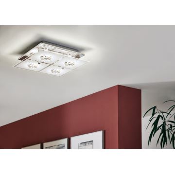 Eglo 93783 - LED stropní svítidlo RONCATO 4xGU10/3W/230V