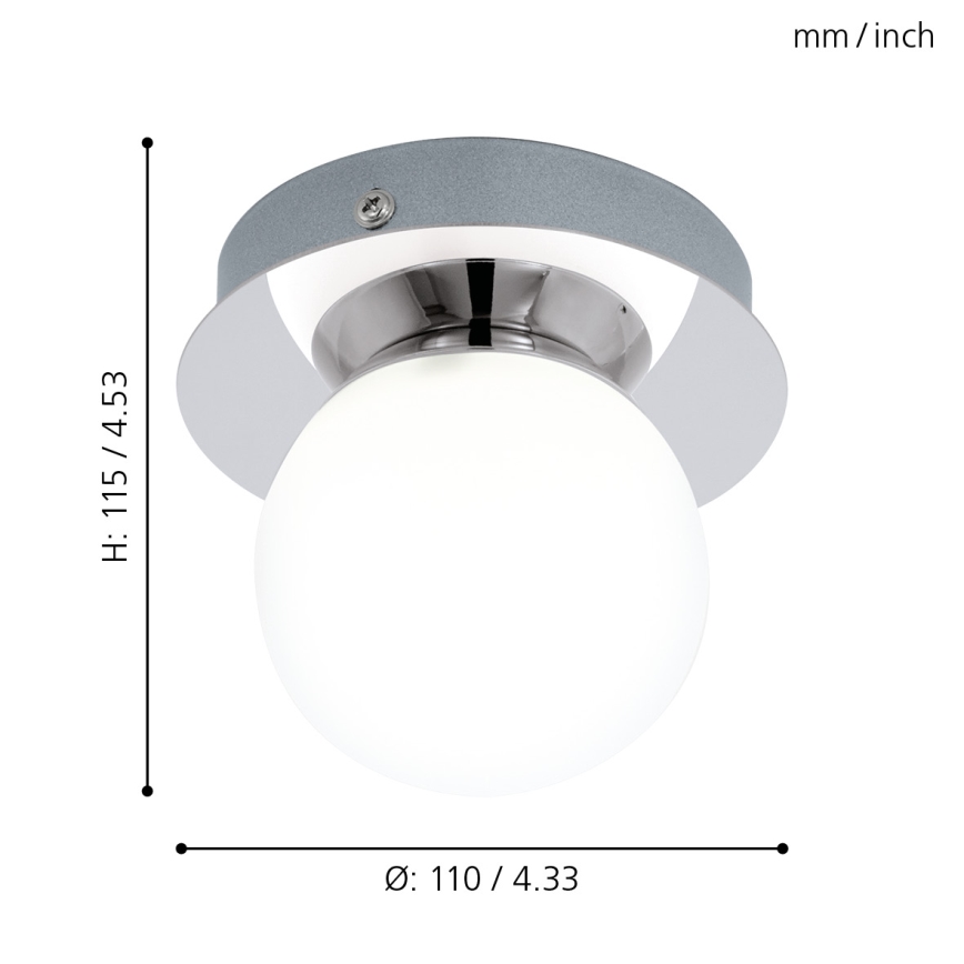 Eglo 94626 - LED koupelnové svítidlo MOSIANO 1xLED/3,3W/230V IP44