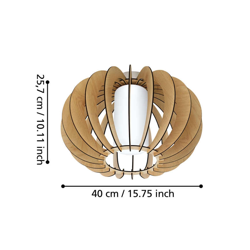 Eglo 95597 - Stropní svítidlo STELLATO 1 1xE27/60W/230V