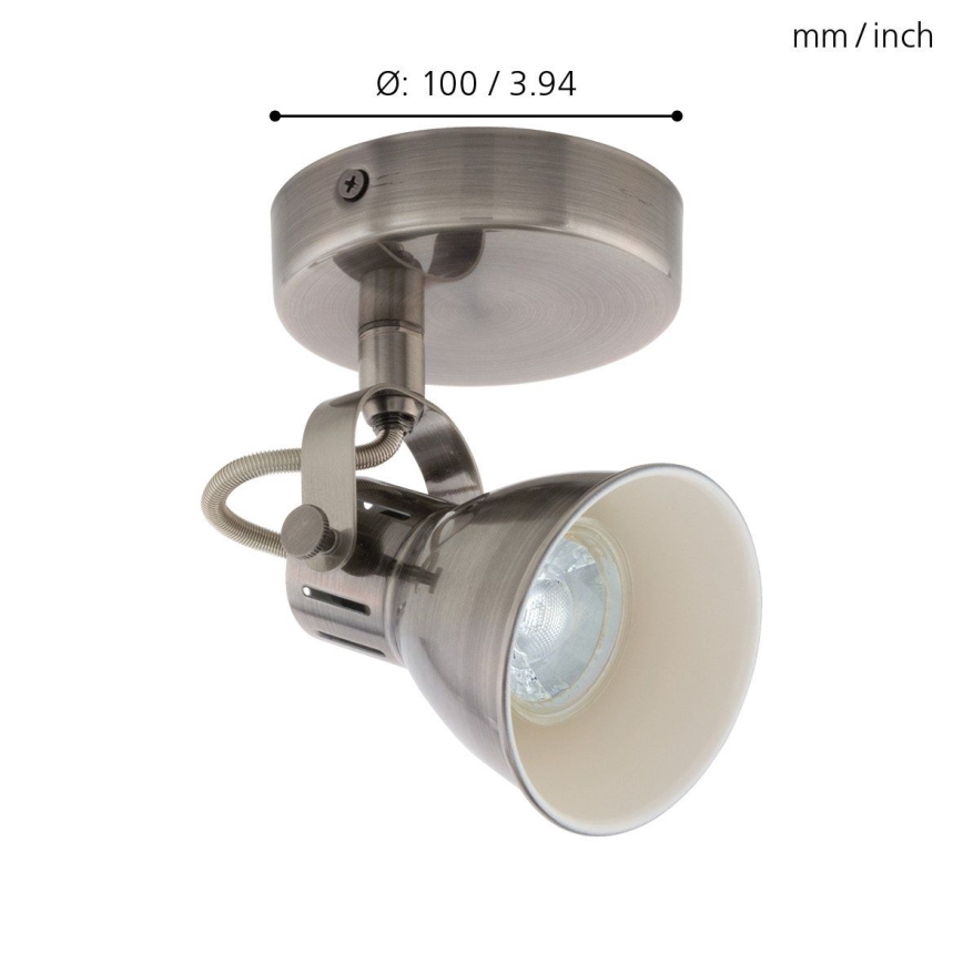 Eglo 96552 - LED Bodové svítidlo SERAS 1xGU10/3,3W/230V